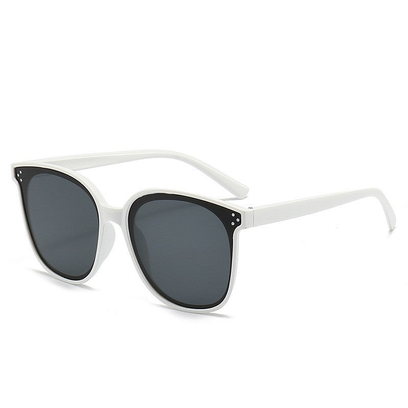 Dame moteriktig oversized solbrille Skanto
