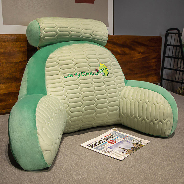 Plush ryggstøttepute med toastdesign Skanto
