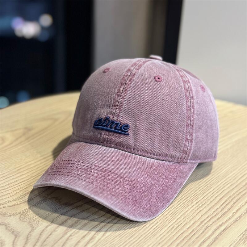 Kvinne Casual Vintage-Inspirert Bomull Baseball Cap Skanto