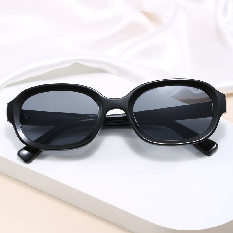 Dame moteriktig geometrisk solbrille med UV-beskyttelse Skanto