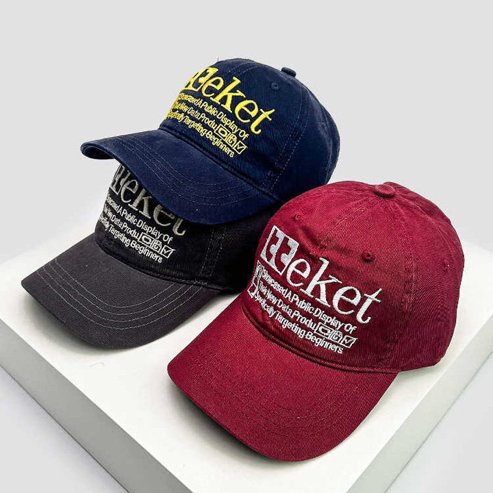 Herre Justerbar Statement Baseball Cap Skanto