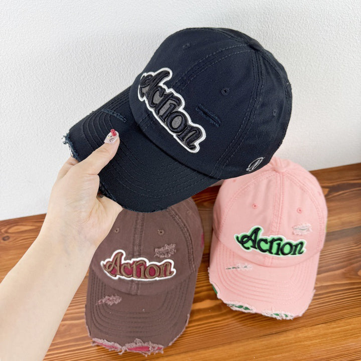 Herre Slitt Grafisk Baseball Caps Skanto 1784270841