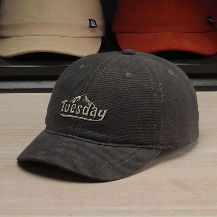 Herre Strukturert Bomullsbaseballcaps Skanto 1784188514