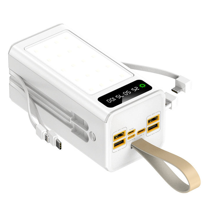 Bærbar powerbank med avansert ladeteknologi og digitale visningsalternativer Skanto