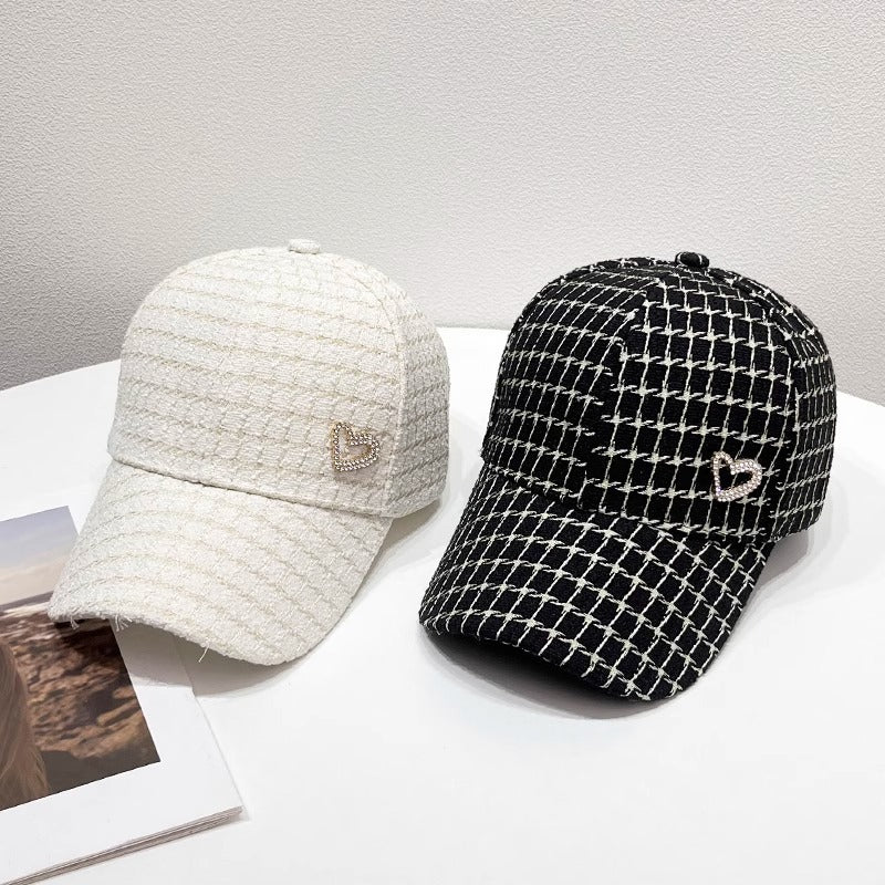 Kvinnes teksturert stoff baseball cap Skanto 1784084142