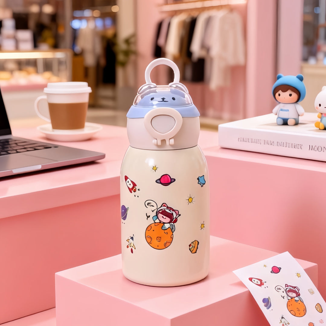 Dame Drikkeflaske med unikt astronaut-design Skanto