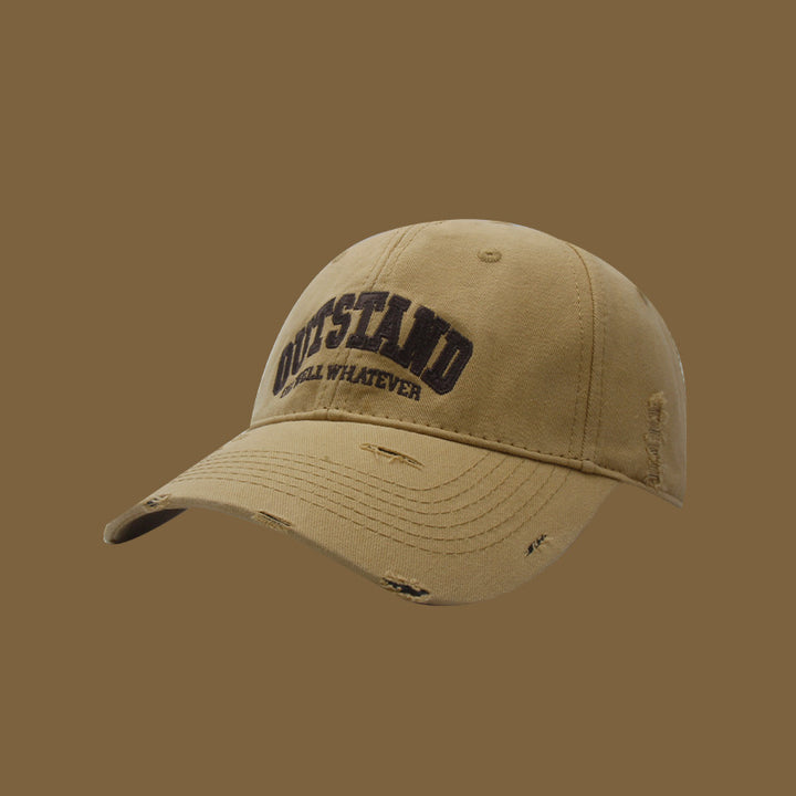 Unisex Slittet Fritids Caps Skanto