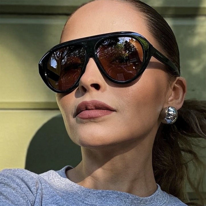 Women's oversized sunglasses with stylish design and protective UV filter Skanto