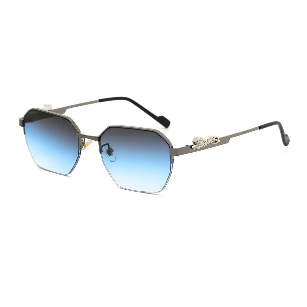 Dame elegant solbrille i moderne oktagon-design Skanto