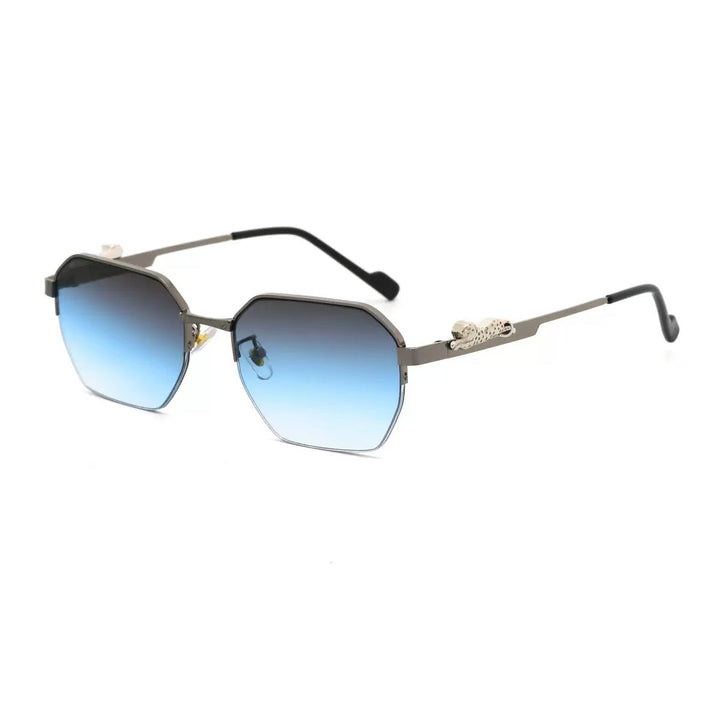 Dame elegant solbrille i moderne oktagon-design Skanto