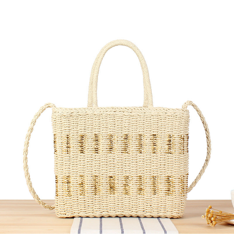 Hand-knotted basket bag Skanto