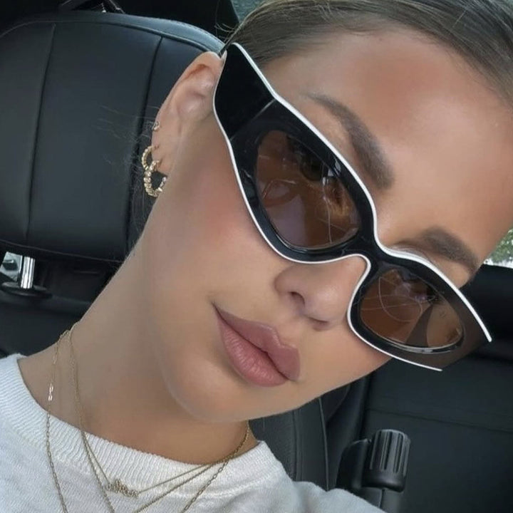 Women's Cat-Eye Sunglasses with Extravagant Design and Protective UV Filter Skanto