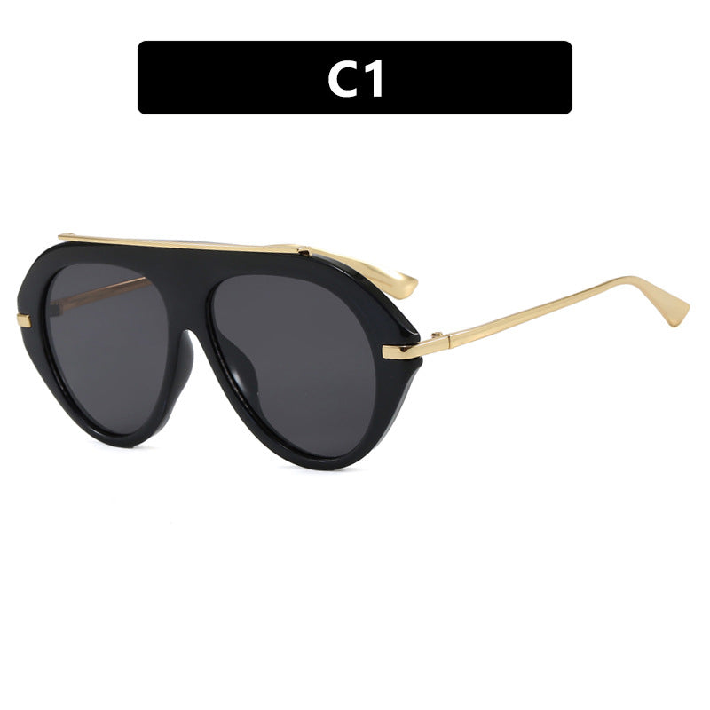 Women's sunglasses in elegant hexagon design Skanto