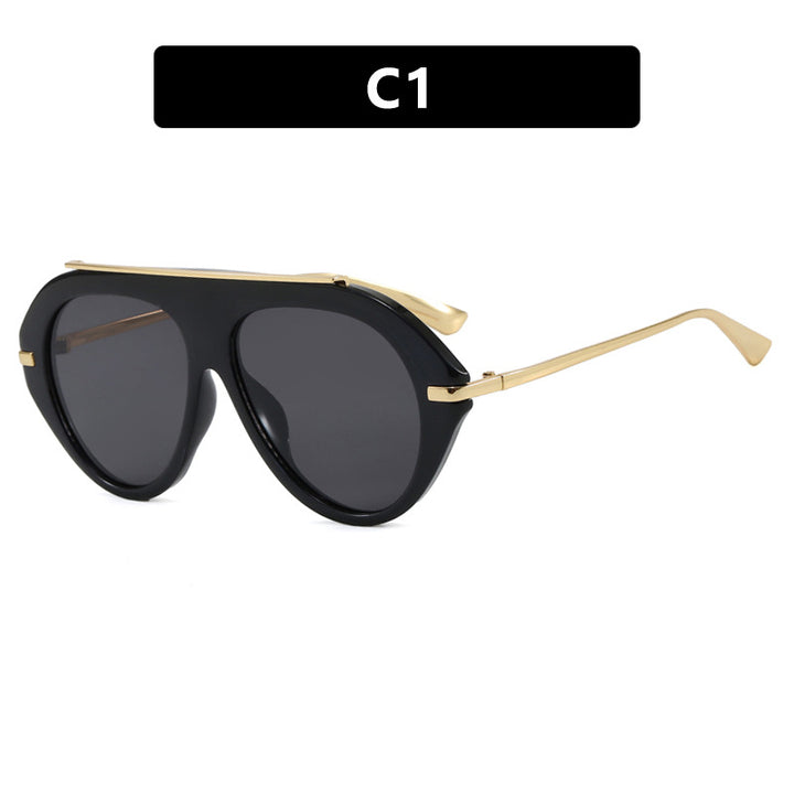 Women's sunglasses in elegant hexagon design Skanto