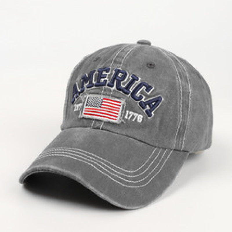 Herre Vintage-Inspirert Brodert Baseball Caps Skanto
