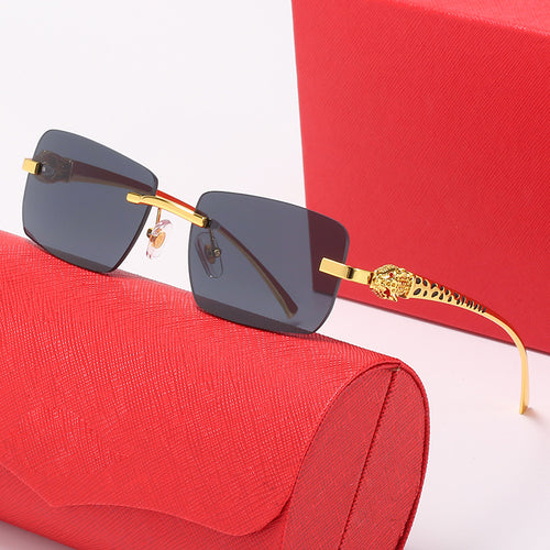 Dame Kvadratisk Solbrille i Elegant Stil Skanto