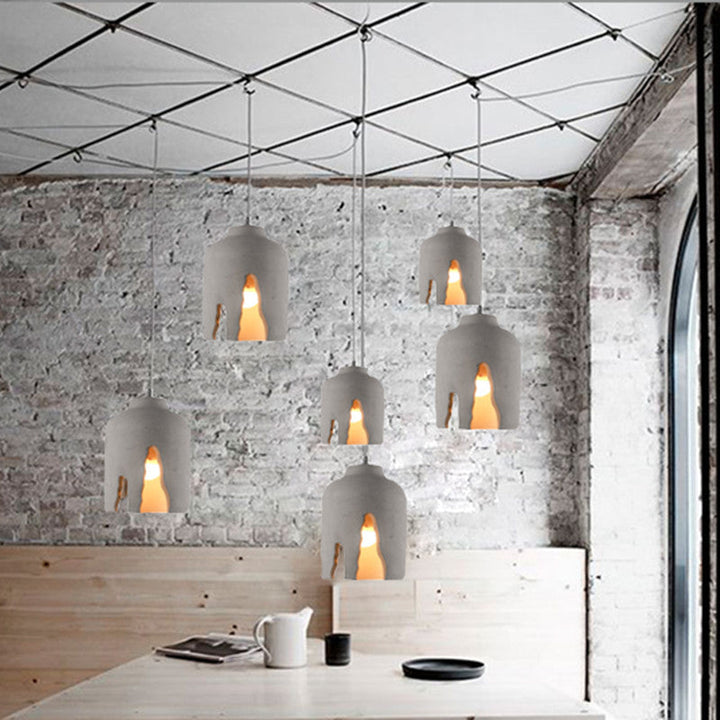 Skanto | Betong Pendellampe i Skandinavisk Design