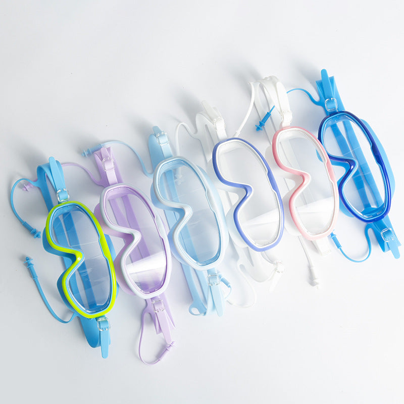 Komfortabel svømmebrille med justerbart hodebånd Skanto