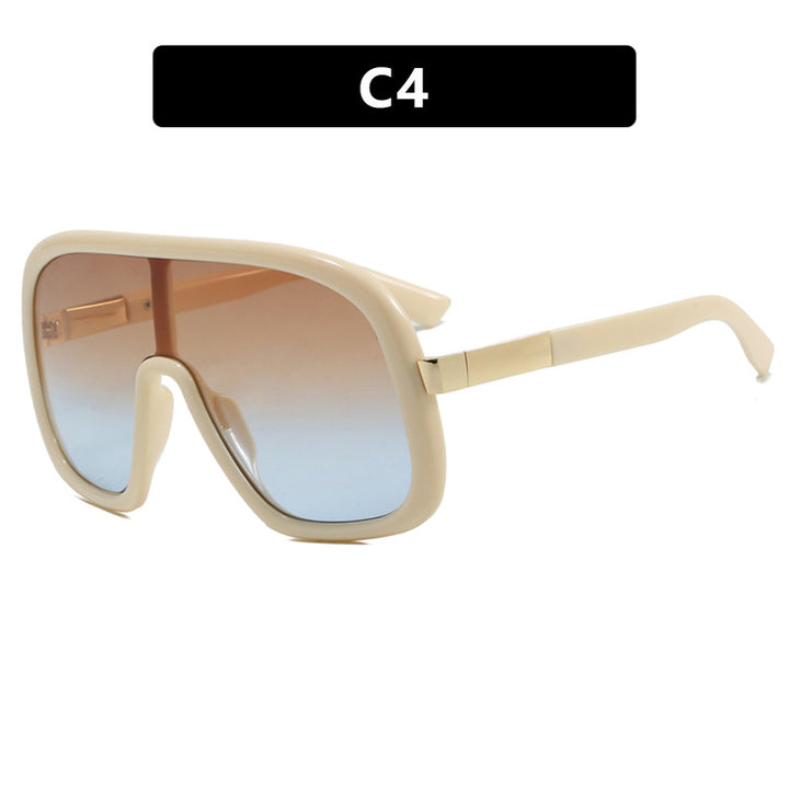 Women's oversized sunglasses in elegant retro design Skanto