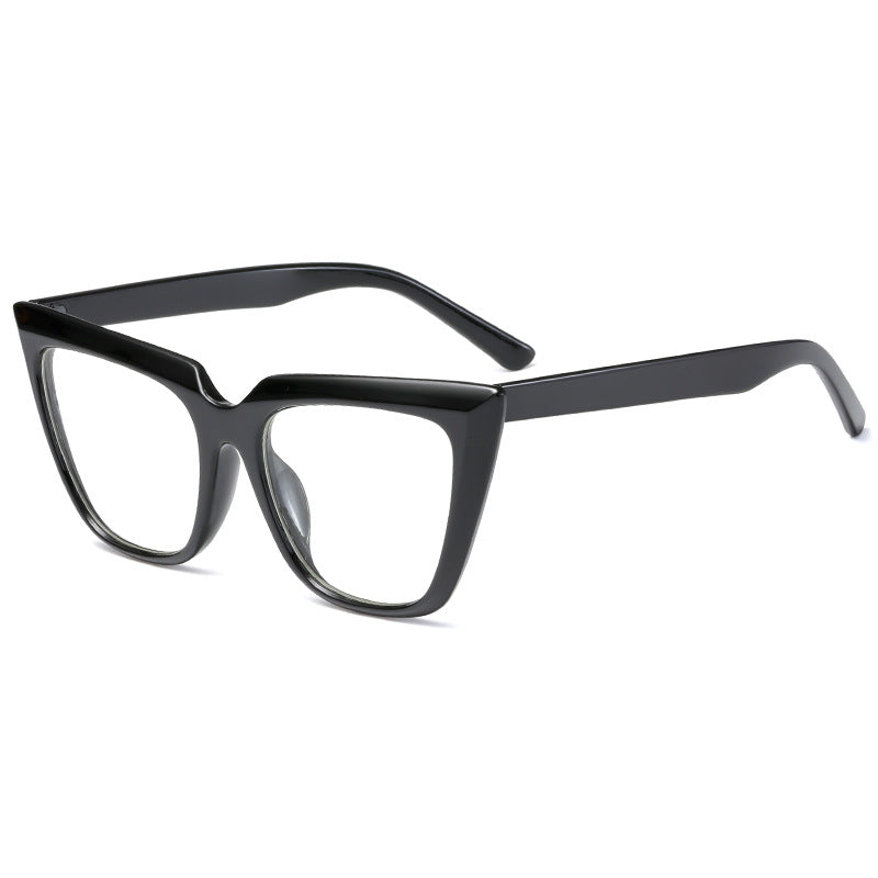 Damer Geometrisk Oversized Solbrille Skanto