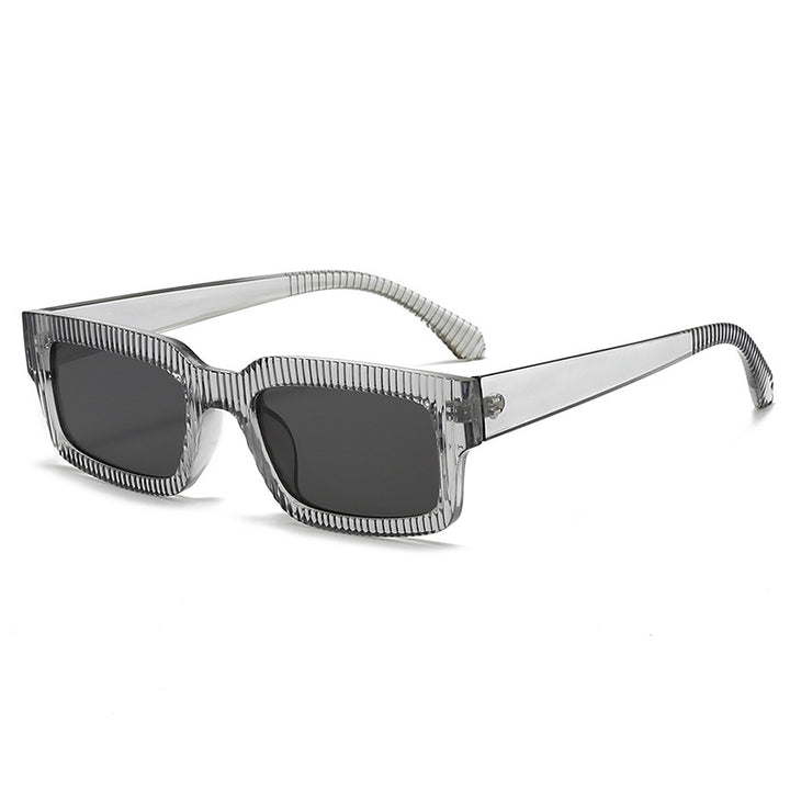 Dame moteriktig solbrille med geometrisk ramme Skanto