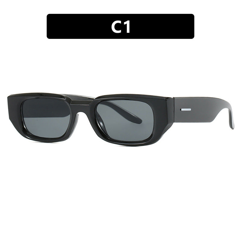 Women's trendy sunglasses with innovative transparent frame and polarized lens Skanto