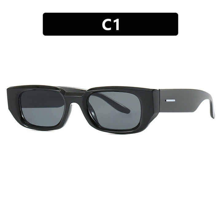 Women's trendy sunglasses with innovative transparent frame and polarized lens Skanto