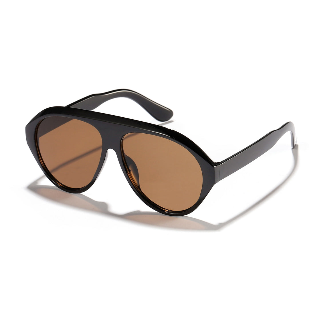 Dame solbrille med markant design og innovativ ramme Skanto