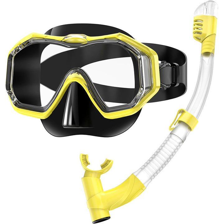Snorkelmaske med fleksibel pusterør Skanto