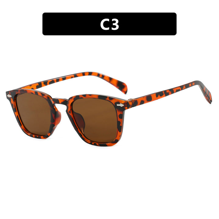 Women's Modern Square Sunglasses with Mirrored UV Protection Skanto