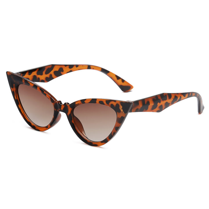 Dame Modische Katzenaugen Solbrille Skanto