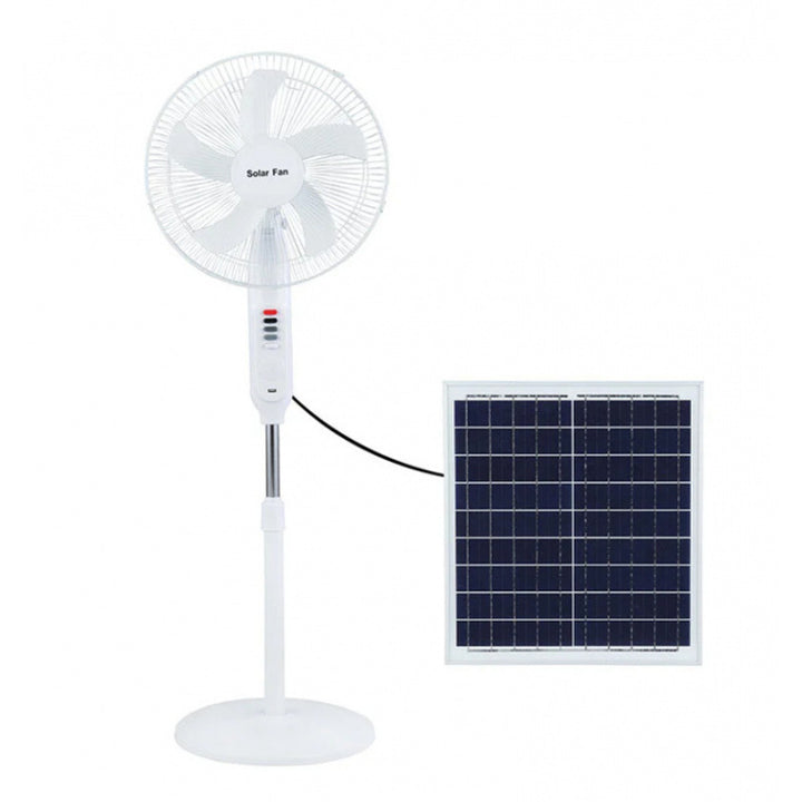 Unisex Solarbetrift Stående vifte med justerbar vinkel og effektive vifteblader Skanto