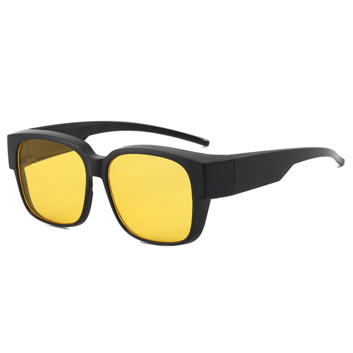 Dame moteriktig kvadratisk solbrille med ergonomisk design Skanto