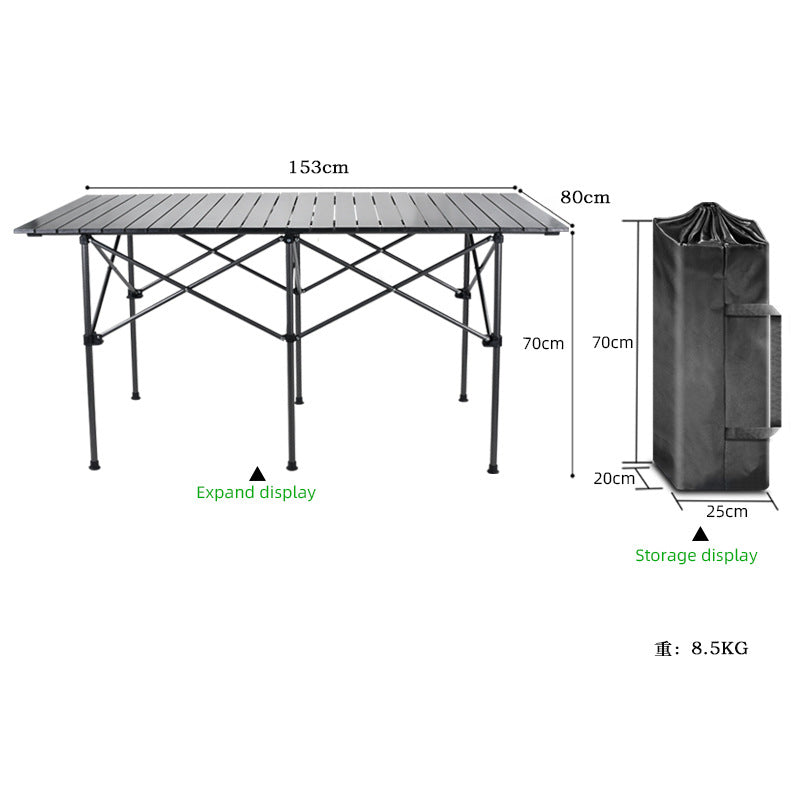 Women's Foldable Picnic Table Skanto