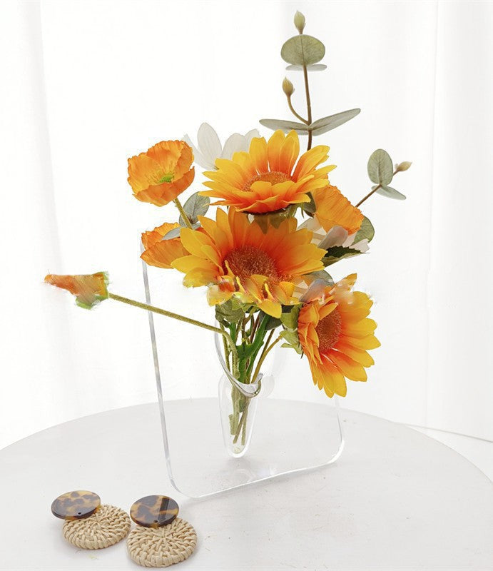 Skanto | Elegant Akryl Blomster Vase