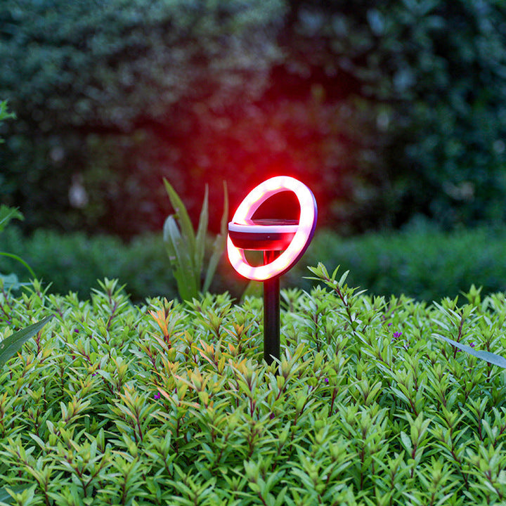 Skanto | Solenergi Hagebelysning med Fargeendring – LED Bakke Spots for Utendørs og Hage