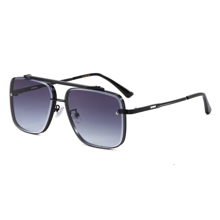 Damer elegant kvadratisk designer solbrille Skanto