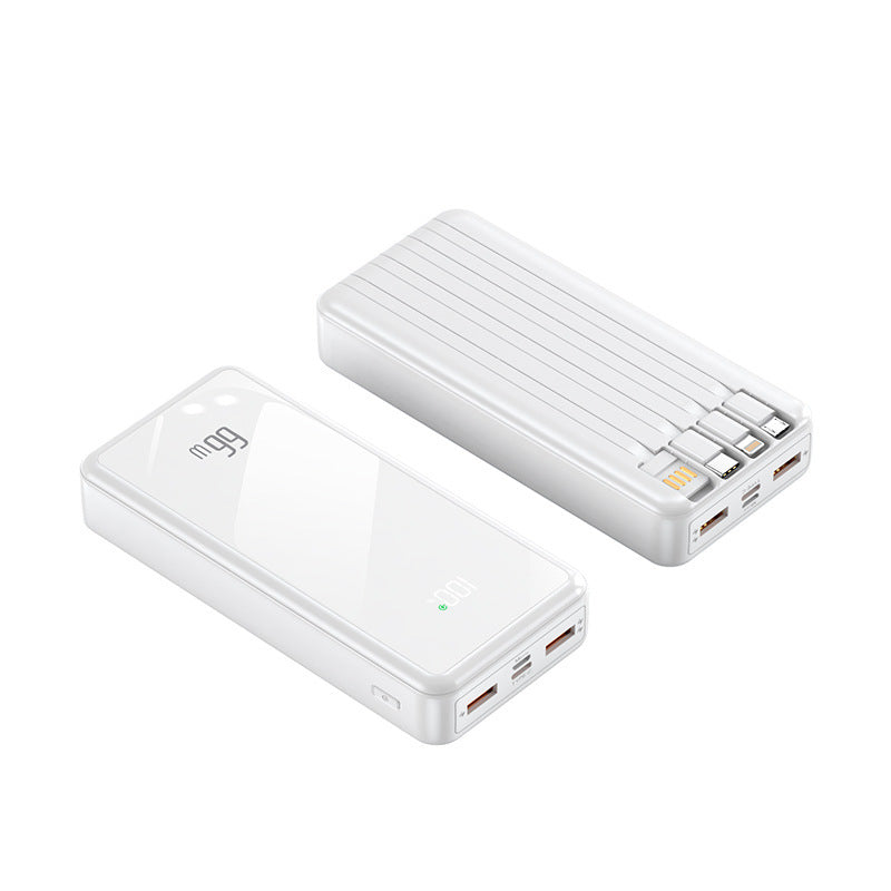 Ultra-slank Powerbank med flere ladealternativer Skanto