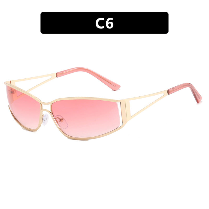 Women's sporty sunglasses with modern frame Skanto