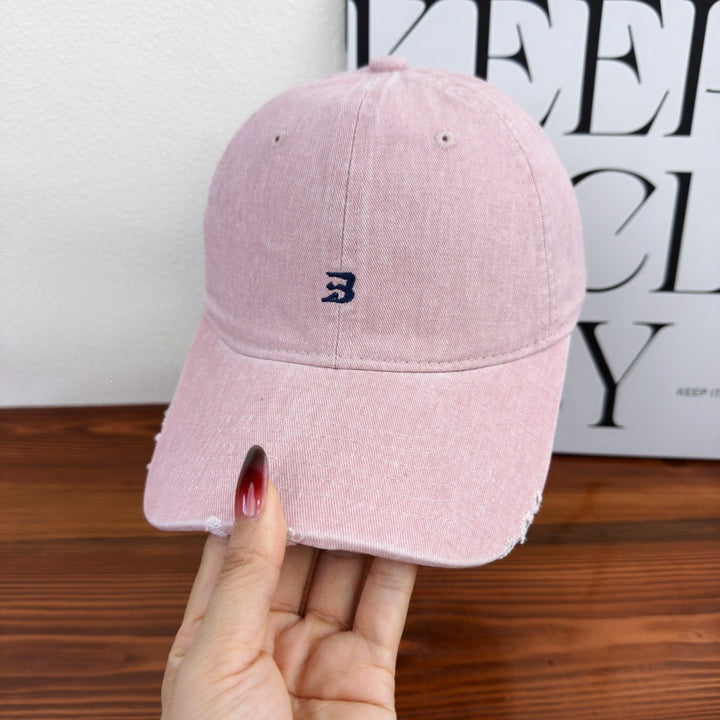 Unisex Slittet Bomull Baseball Caps Skanto 1784083761
