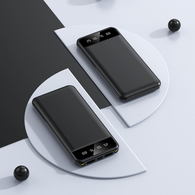 Bærbar powerbank med intelligent LED-skjerm Skanto