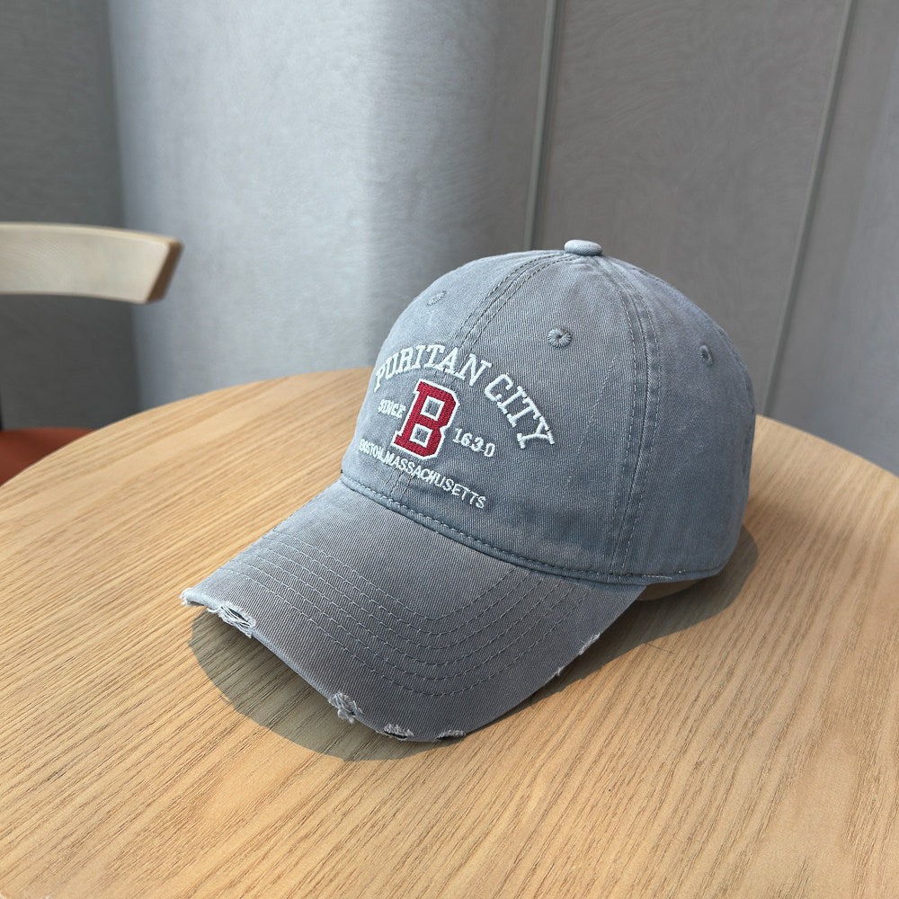Herre's Slittet Bomulls Baseball Cap Skanto 1784270269