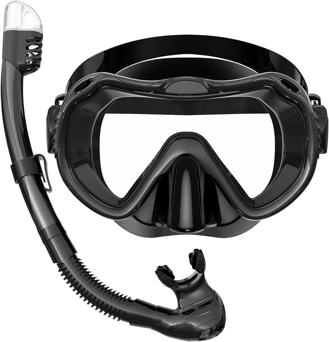 Tauchmaske med Fit-teknologi og ergonomisk snorkel Skanto