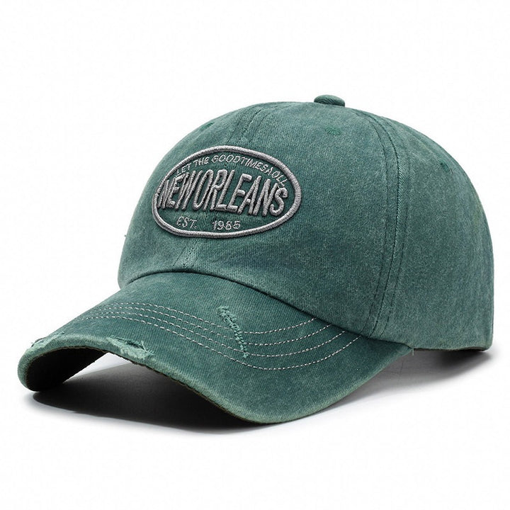 Kvinners slitt bomull baseball cap Skanto 1784083760
