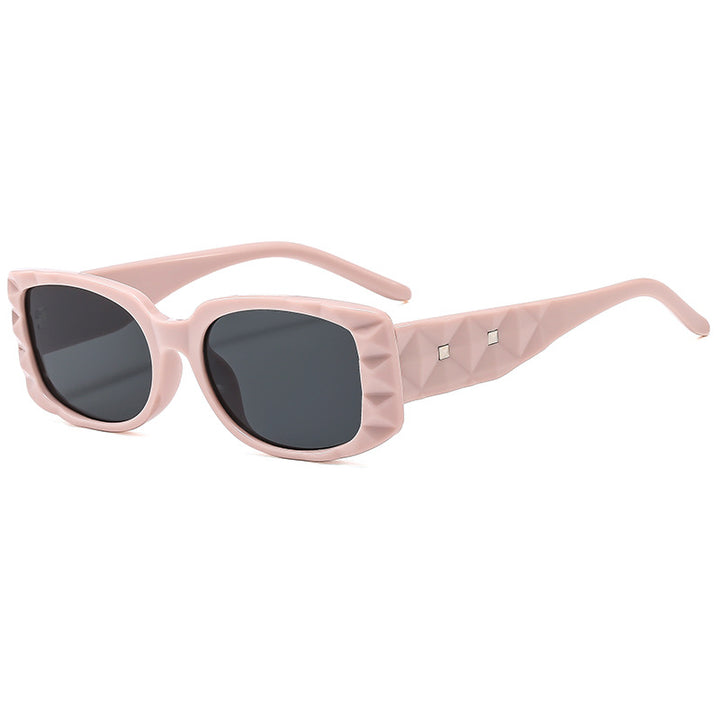 Dame Designer solbrille med unikt ramme og UV-beskyttelse Skanto