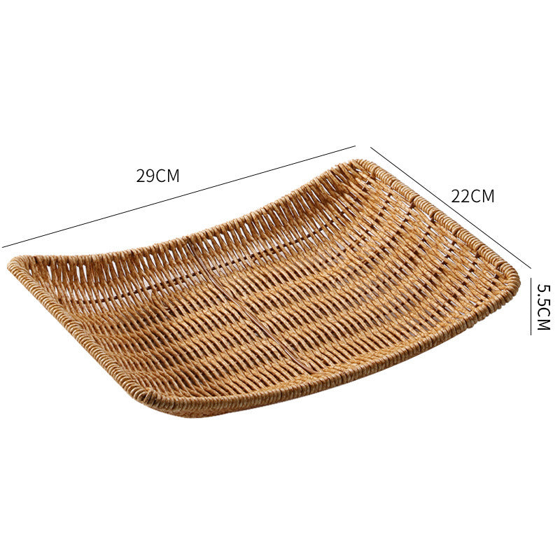 Unisex Håndlaget Kurv med Elegant Form Skanto