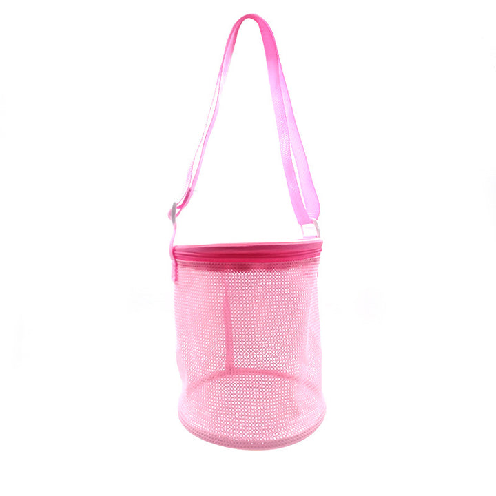 Pustende sportbag laget av nettmateriale Skanto