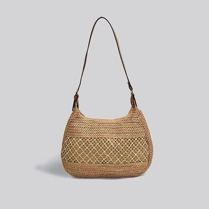 Handmade backpack bag in natural look Skanto