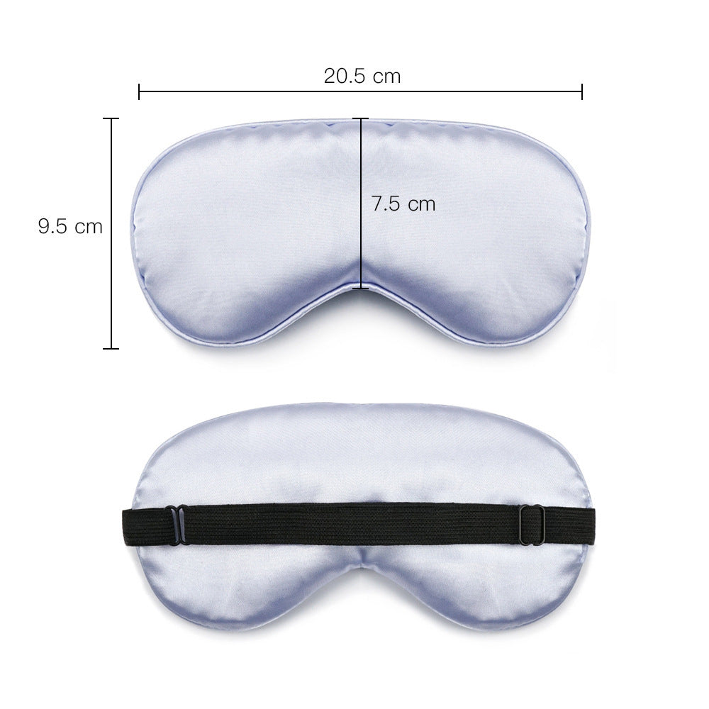 Unisex nan luksuriøs satengsovemaske med anatomisk kontur og justerbart gummibånd Skanto