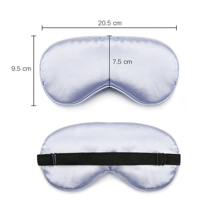 Unisex nan luksuriøs satengsovemaske med anatomisk kontur og justerbart gummibånd Skanto